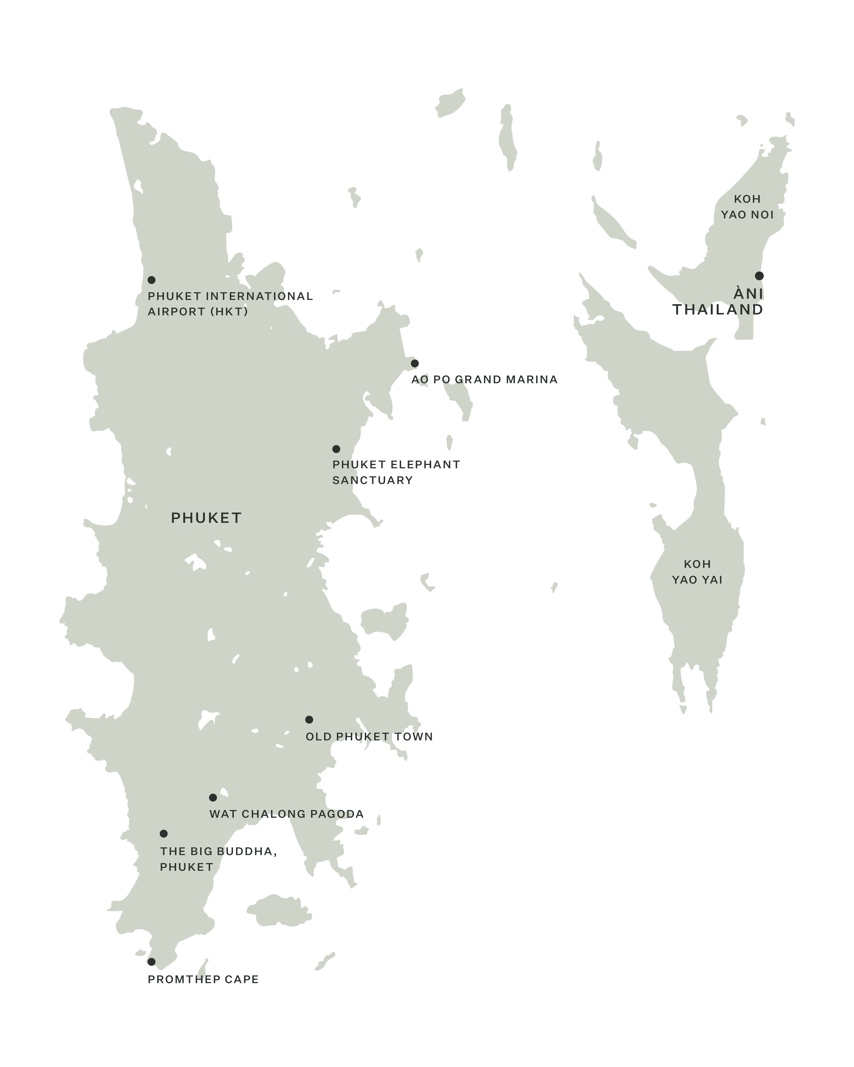 ÀNI Thailand - Location Map