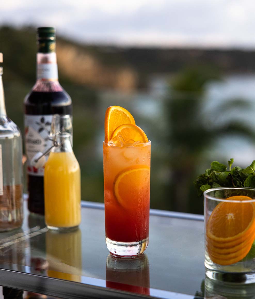 ANI Anguilla - Cocktails - Sunset Cocktail