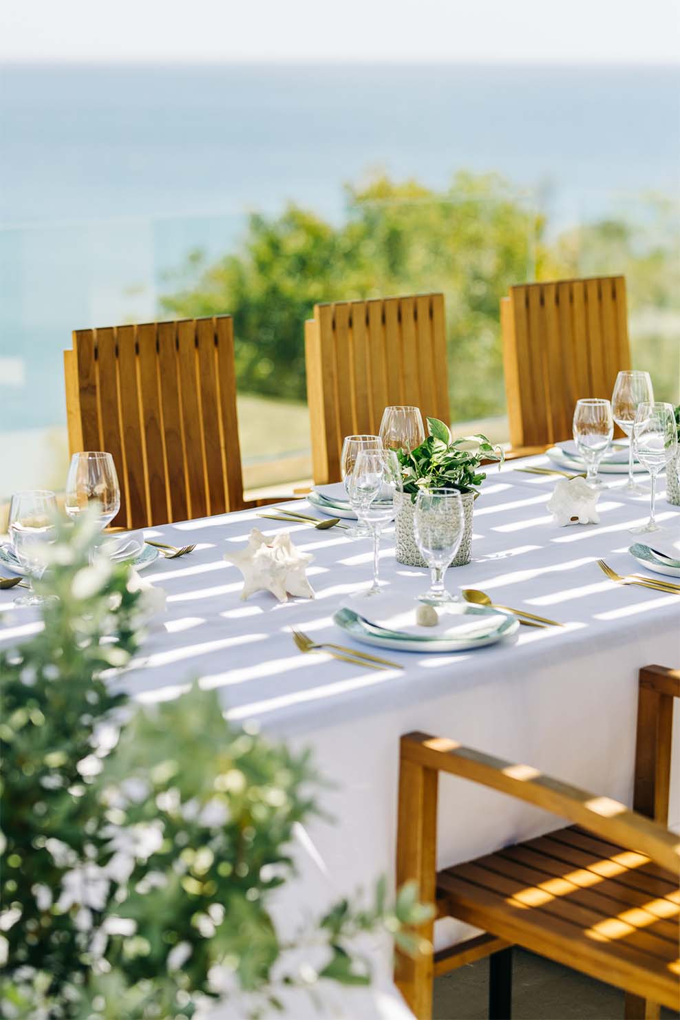 ANI Anguilla - Dining - Roof Terrace Lunch