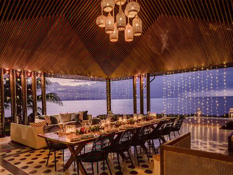 All-inclusive ANI Dominican Republic comprises of 2 large villas with suites and private pools, perfect for large three-generation families, with ocean view on the pristine North Coast of the Dominican Republic near Rio San Juan