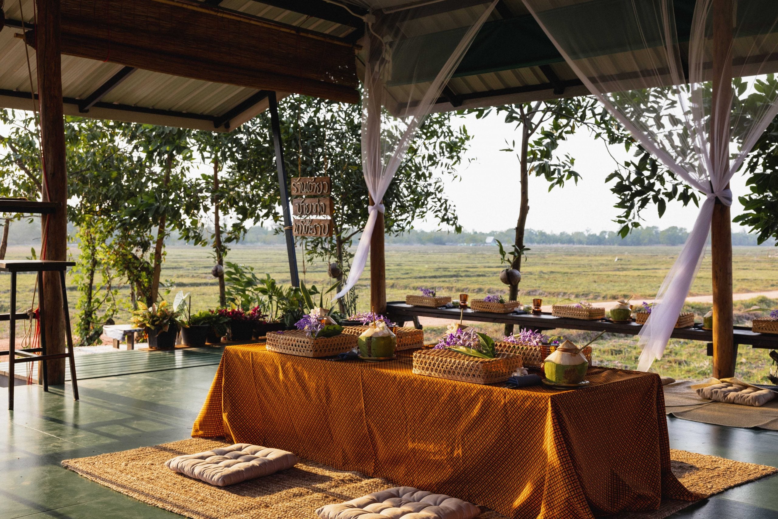 ANI Thailand - Guest Privileges - Breakfast in the Paddy fields