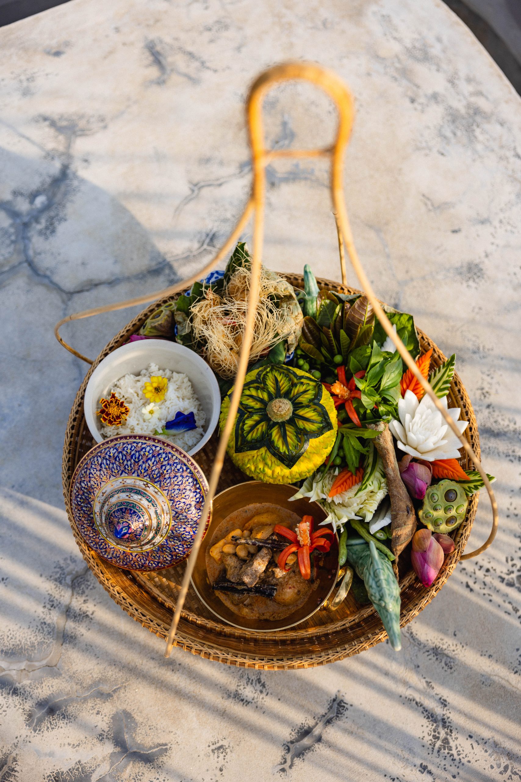 ANI Thailand - Dining - Dishes - Thai dinner in basket