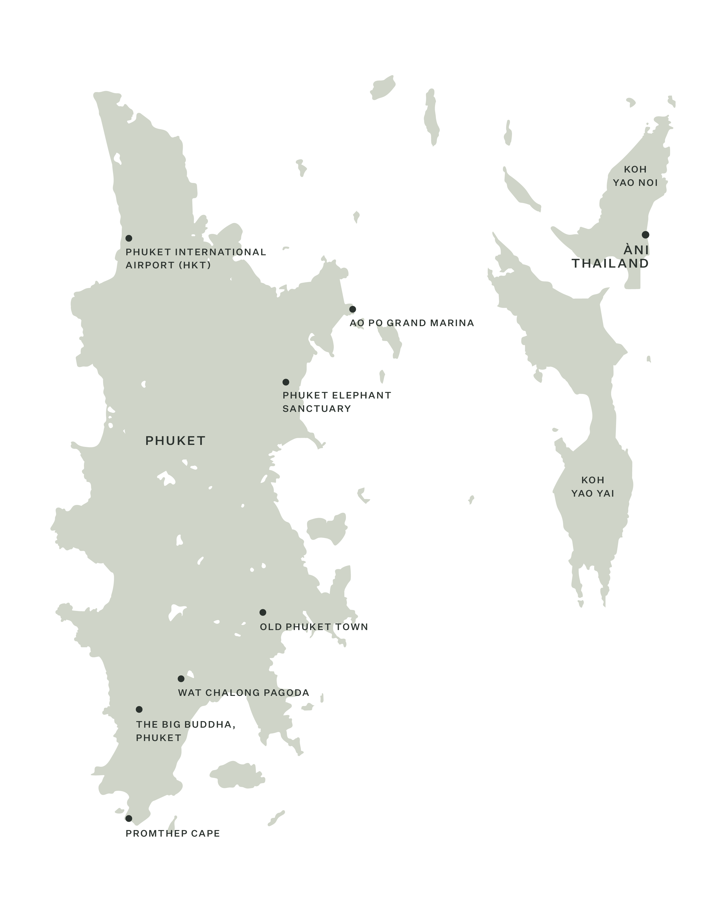 ÀNI Thailand -  Location Map