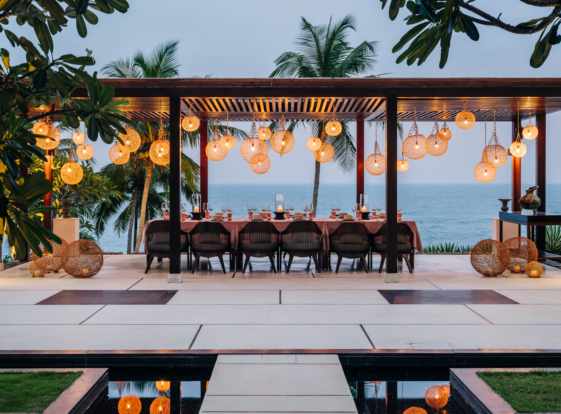 ÀNI Sri Lanka - Private Dining Setup