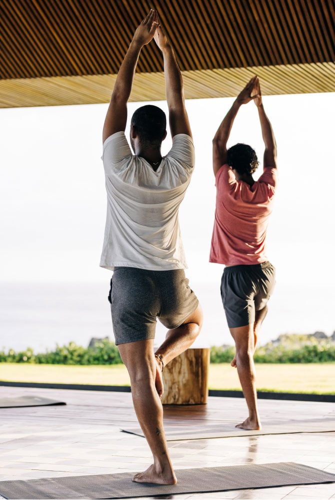 Privately Taught Yoga Classes Overlooking the Beach