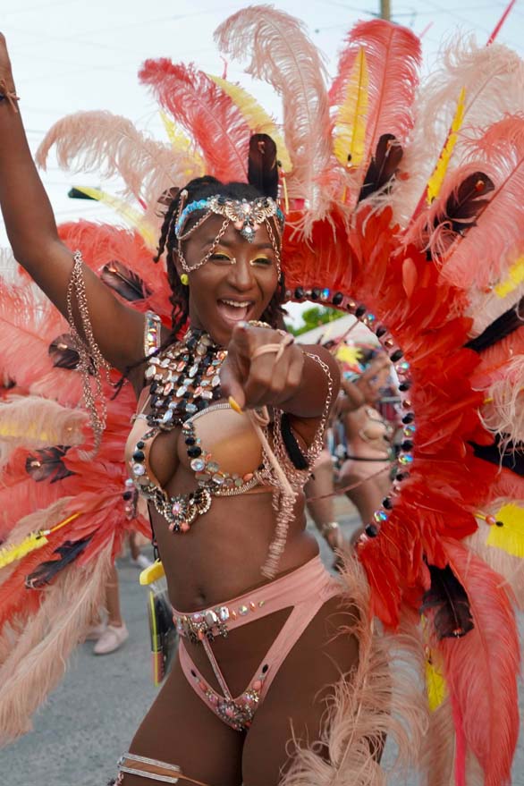 Anguilla-Summer-Festival-Carnival-Girl-With-Feathers
