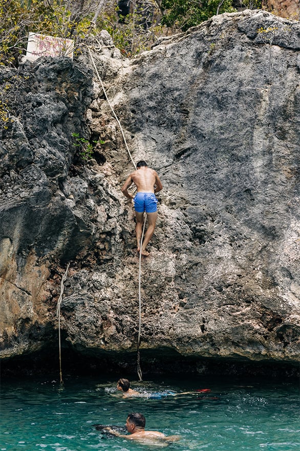 ANI Anguilla - Guest Privileges - Little Bay Jump Climb