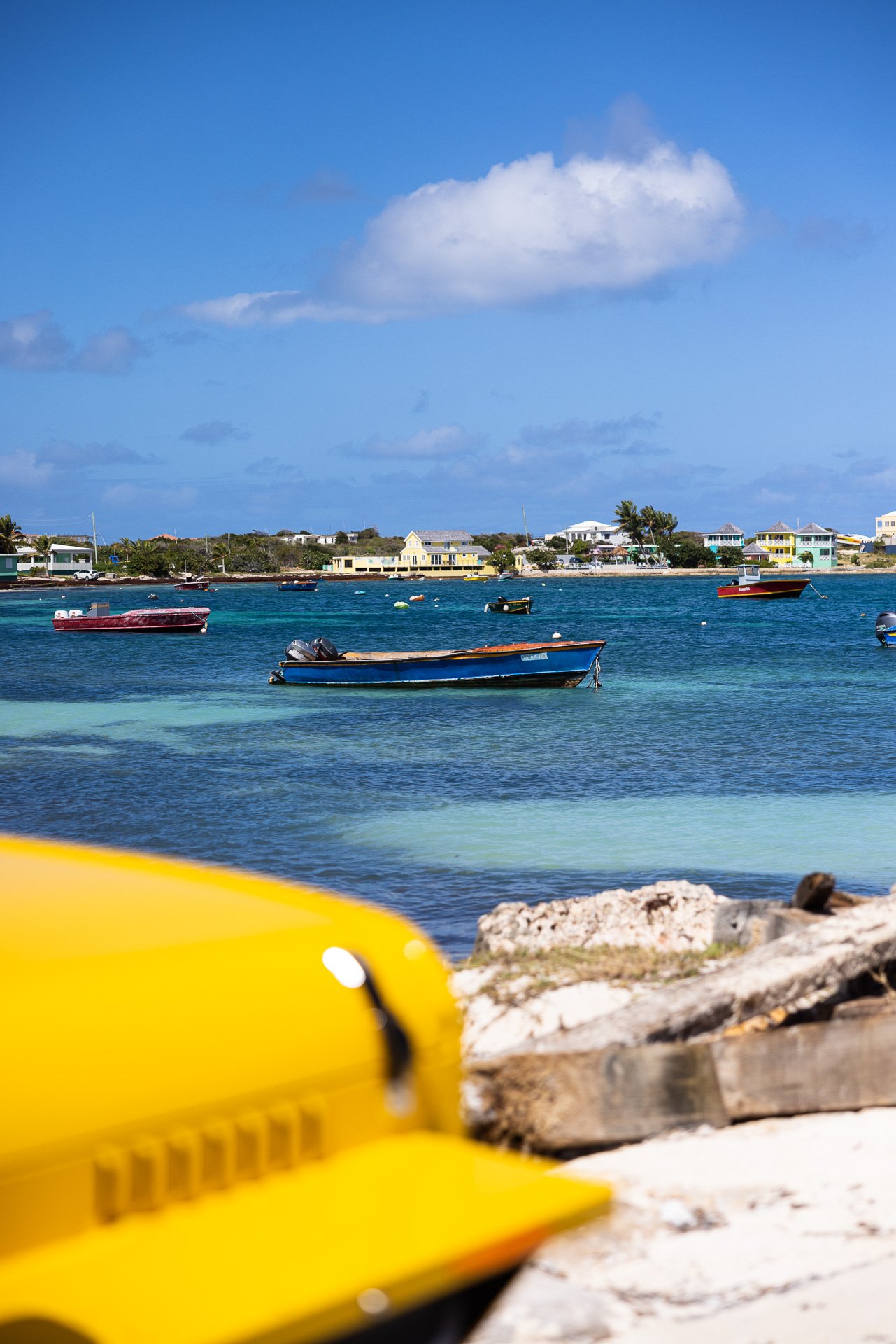 ANI Anguilla - Anguilla Island - Mini Moke Tour - Island Harbour Fishing Village