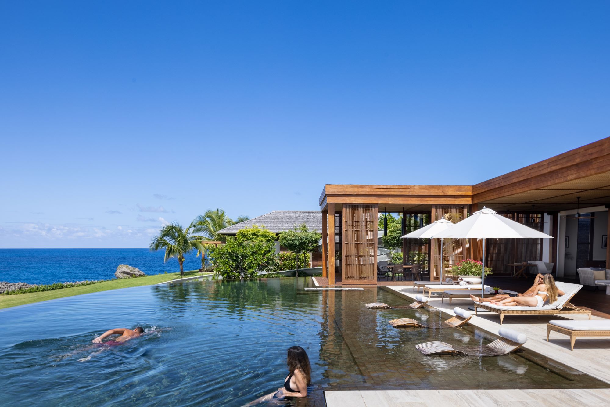 ANI Dominican Republic - Resort - Villa Amber - Pool - Guests Enjoying Pool 9