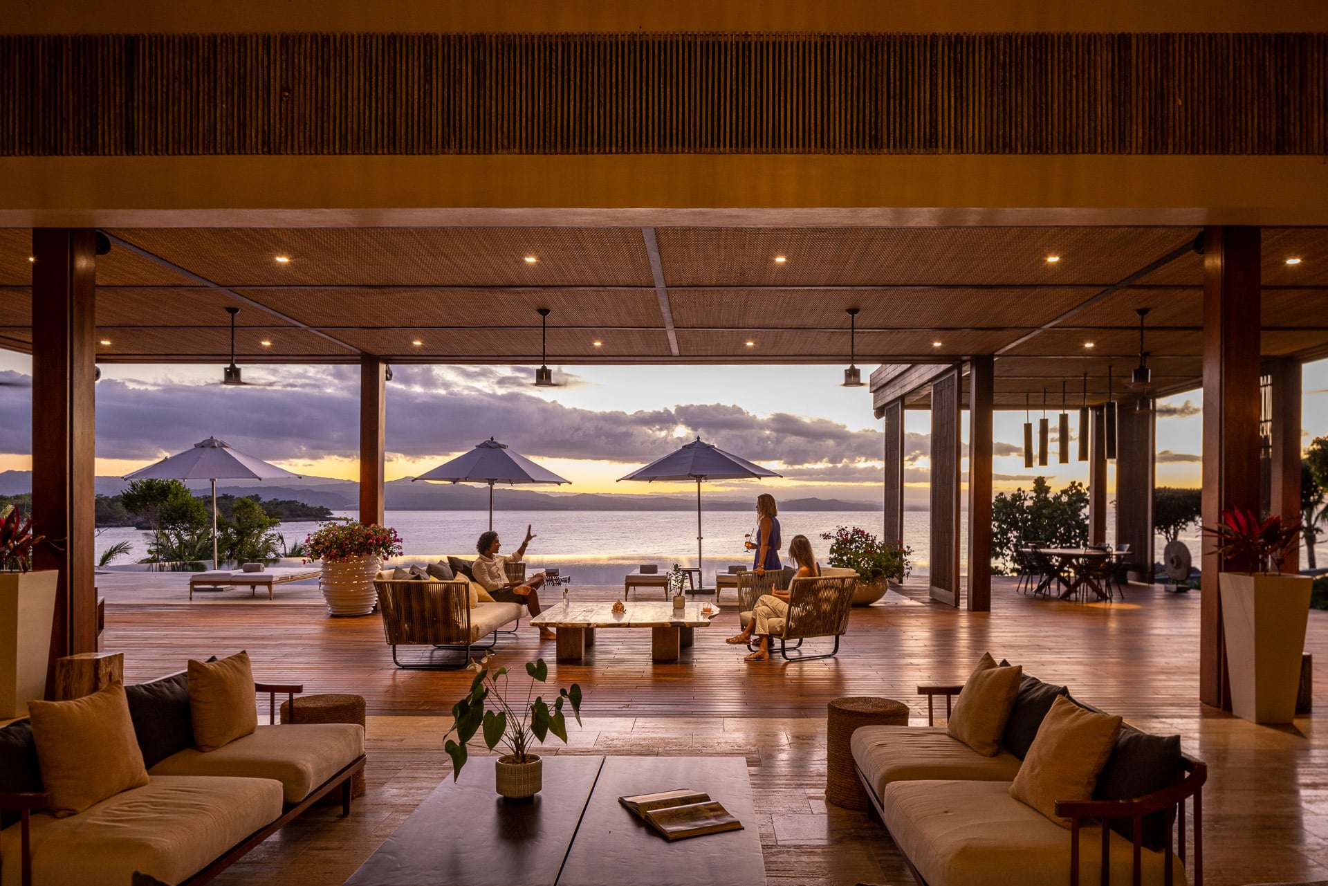 ANI Dominican Republic - Villa Amber Sunset Cocktails