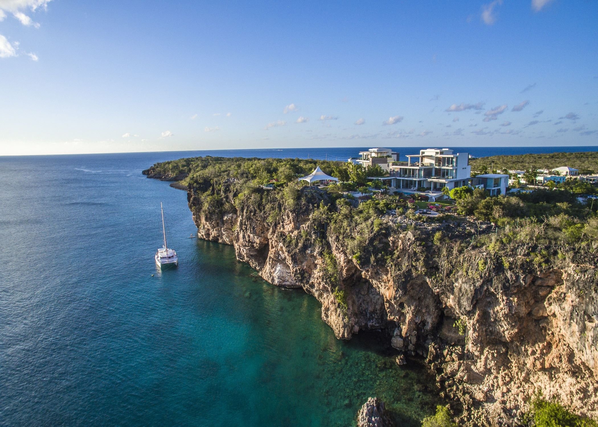 ÀNI Anguilla - Private Luxury Villa Resort - View from Little Bay - Landscape