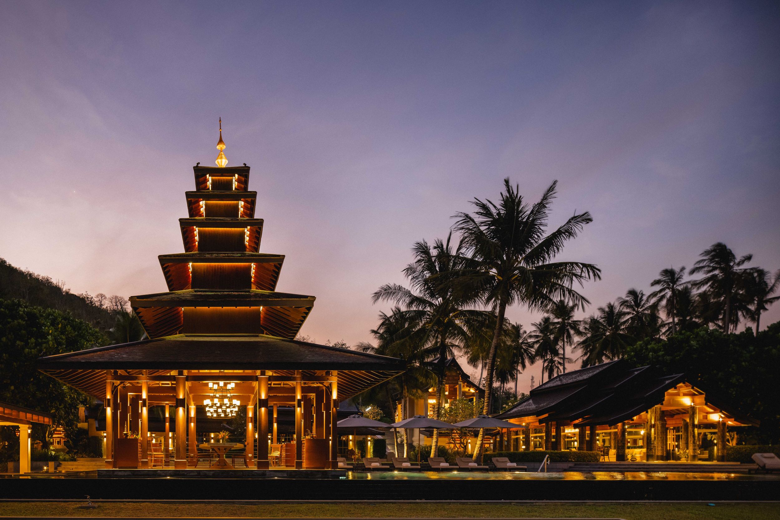 ANI Thailand - Resort - From the Ocean Dusk