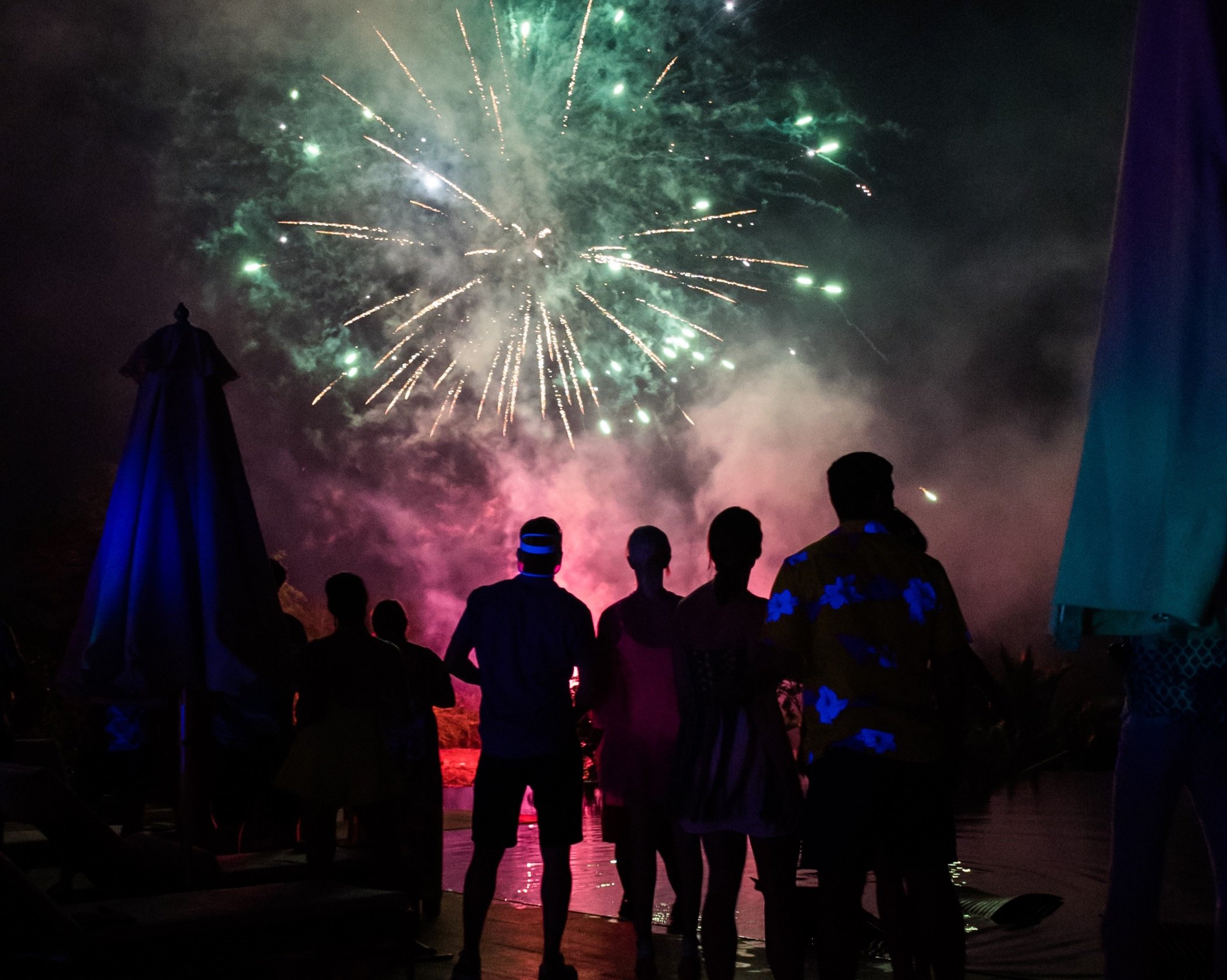 ANI Dominican Republic - Festive & Winter Season - New Year's Eve - Fireworks