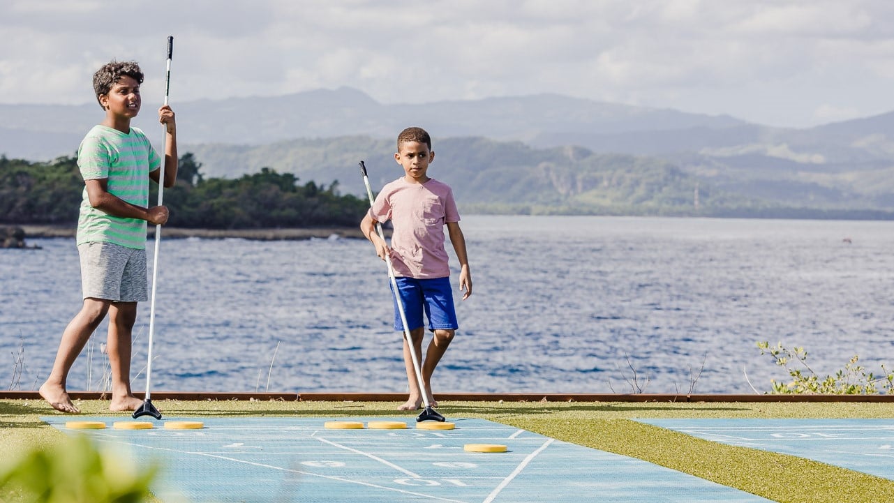 ANI Dominican Republic - Guest Privileges - Kids Activities - Outdoor Shuffleboard 5