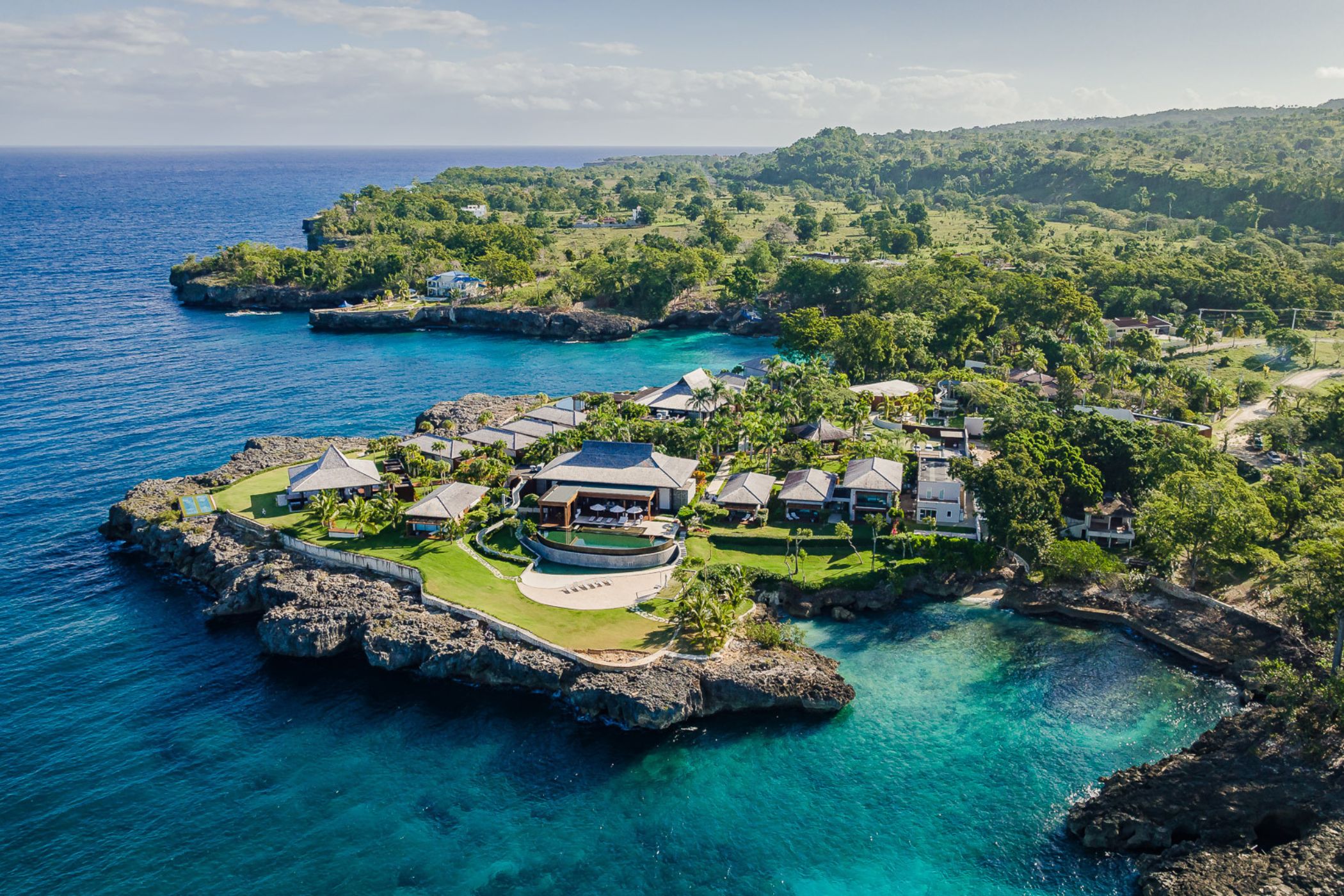 ANI Dominican Republic - Private Luxury All-Inclusive Villa Resort - aerial view