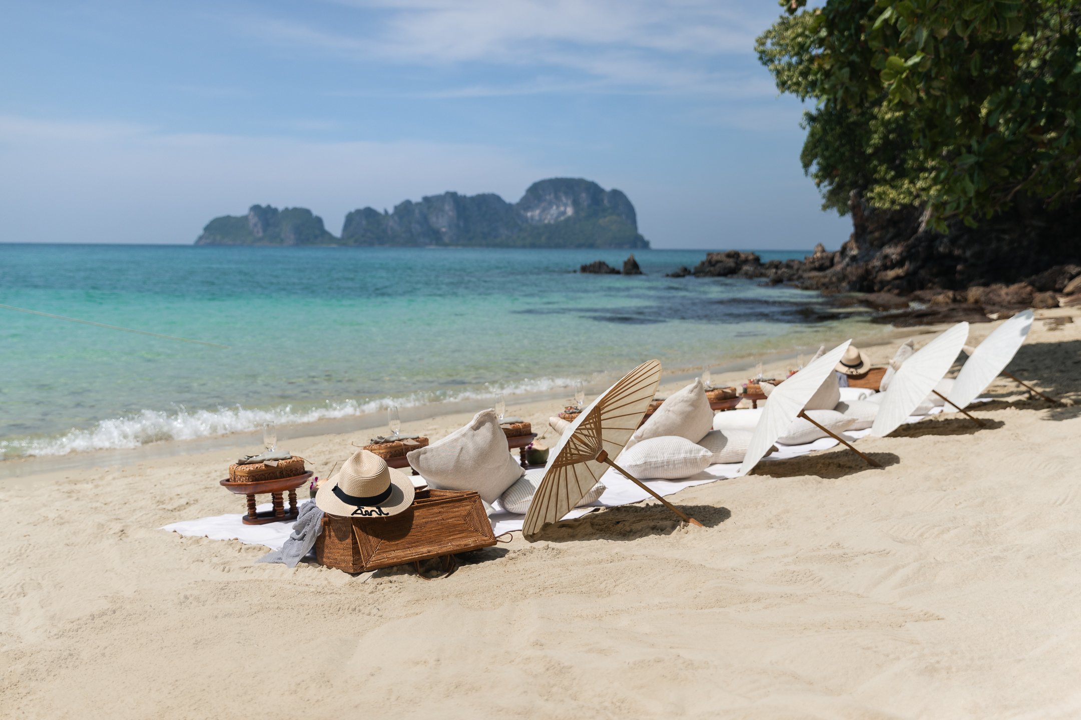 Thailand Private Beach Setup