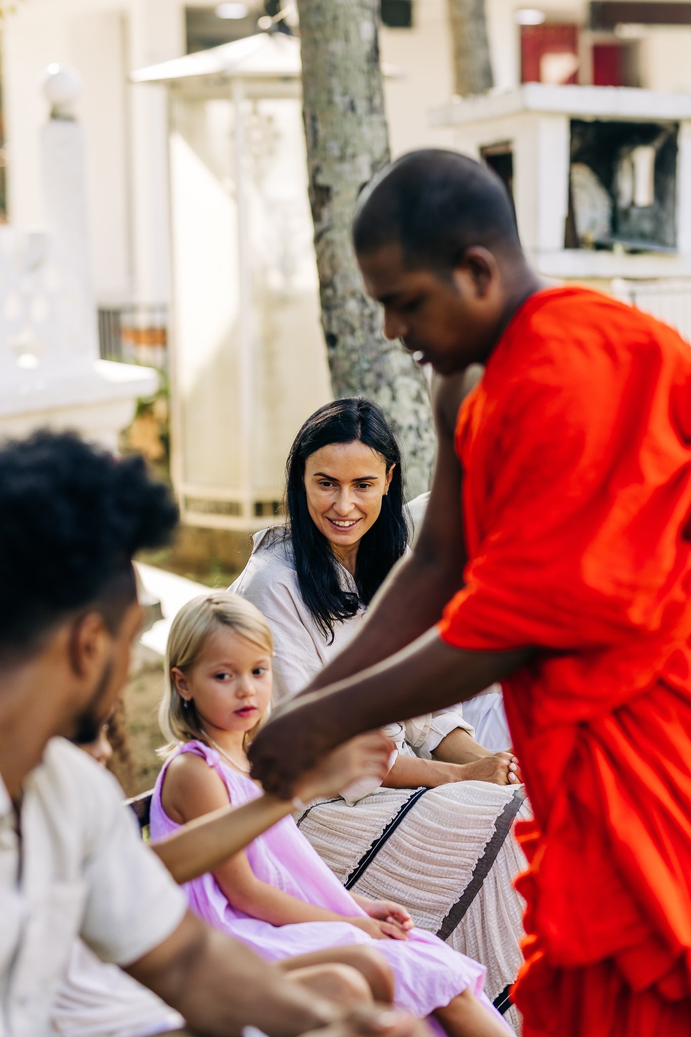 ANI Sri Lanka - Guest Privileges - Buddhist Blessing