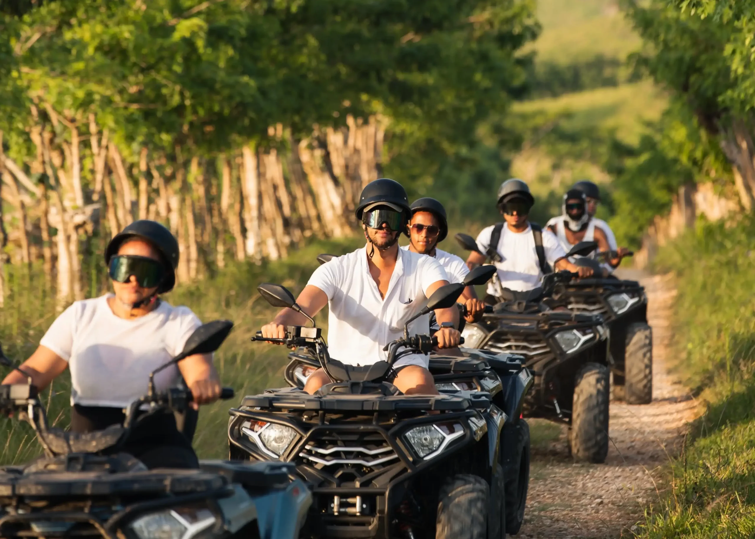 Private ATV tour excursion through the Dominican Republic countryside