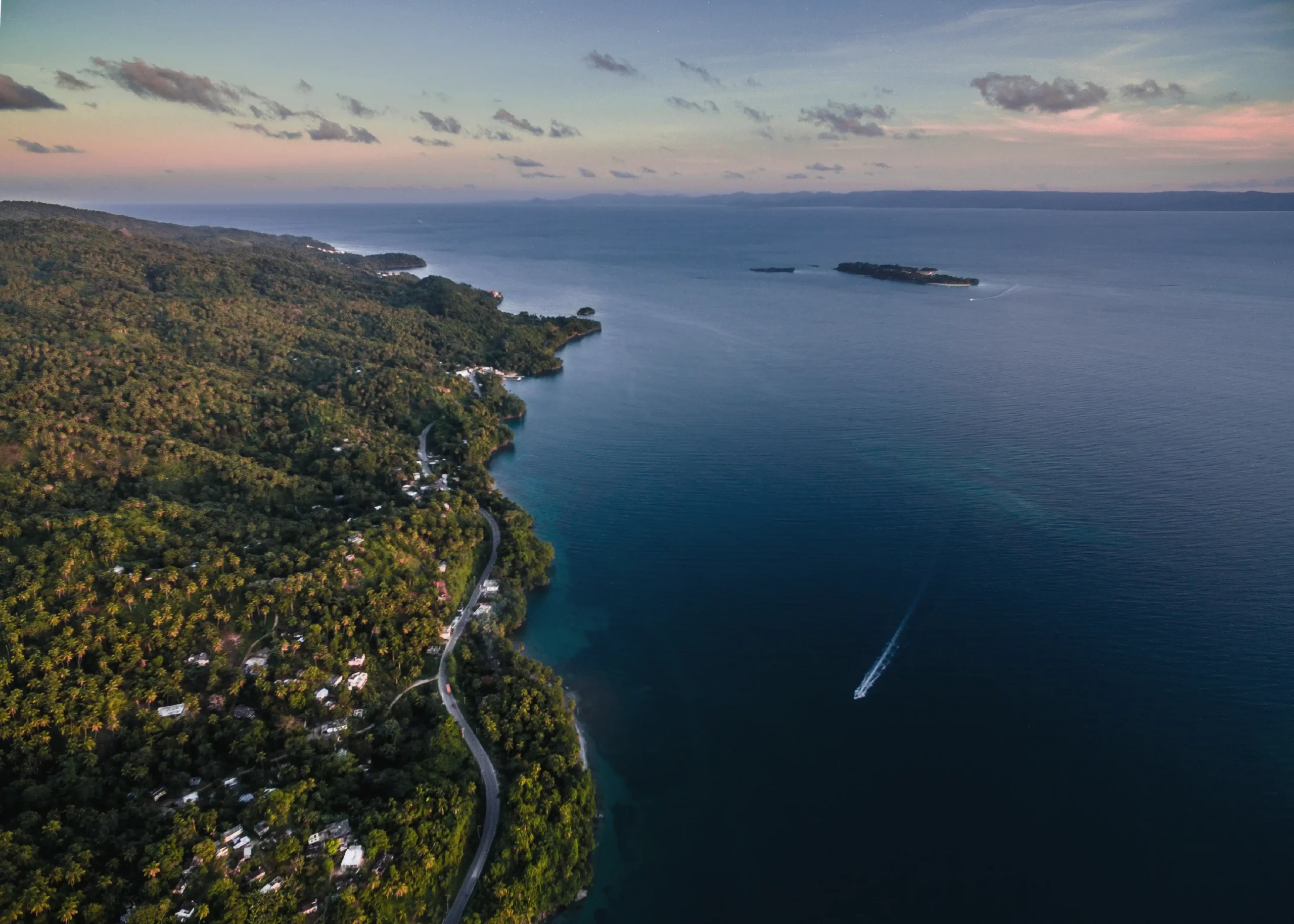 Private sunset cruise excursion for family trip at Samana, ANI Dominican Republic Caribbean villa