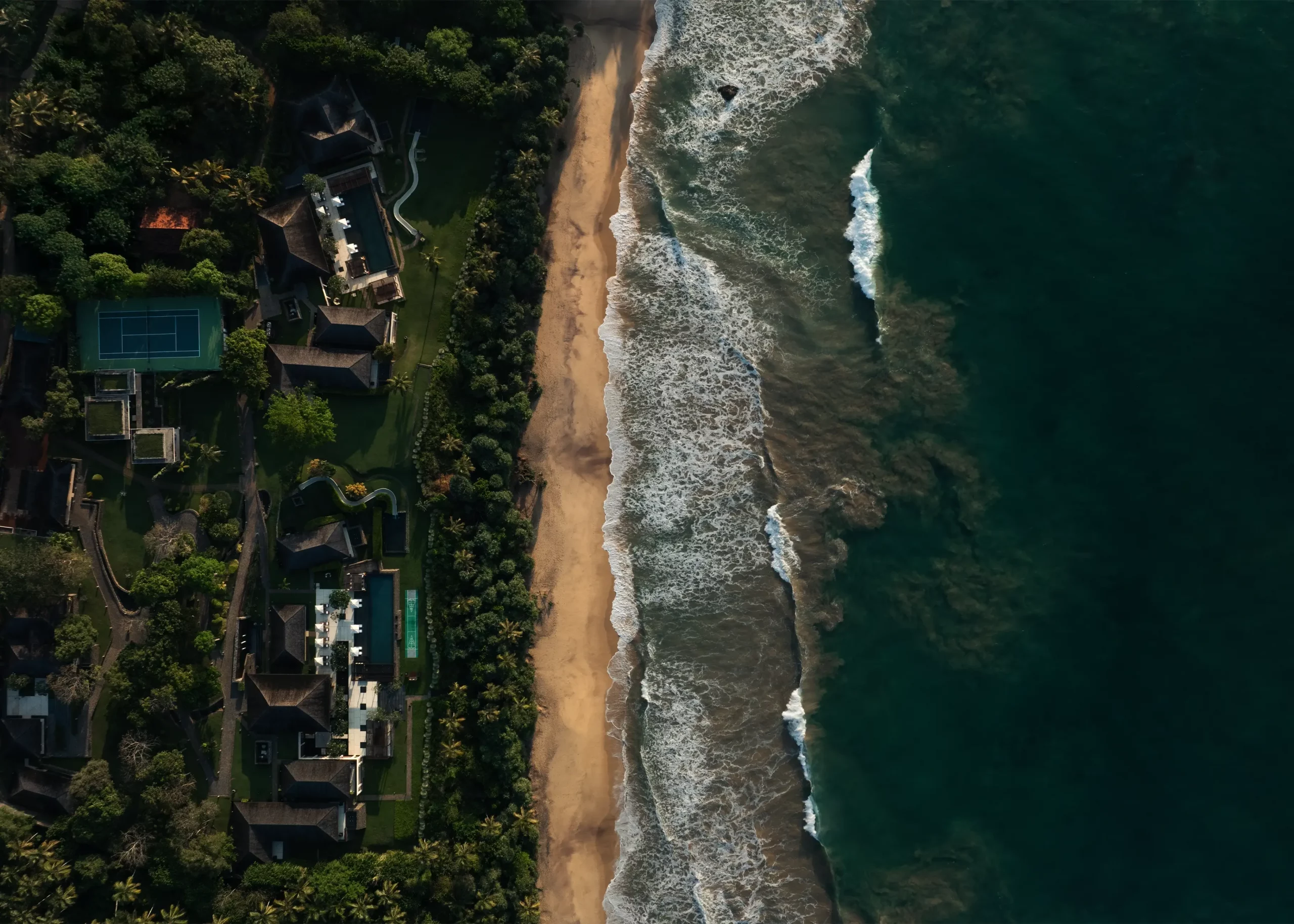 ANI Sri Lanka private beachfront resort, overlooking Indian ocean