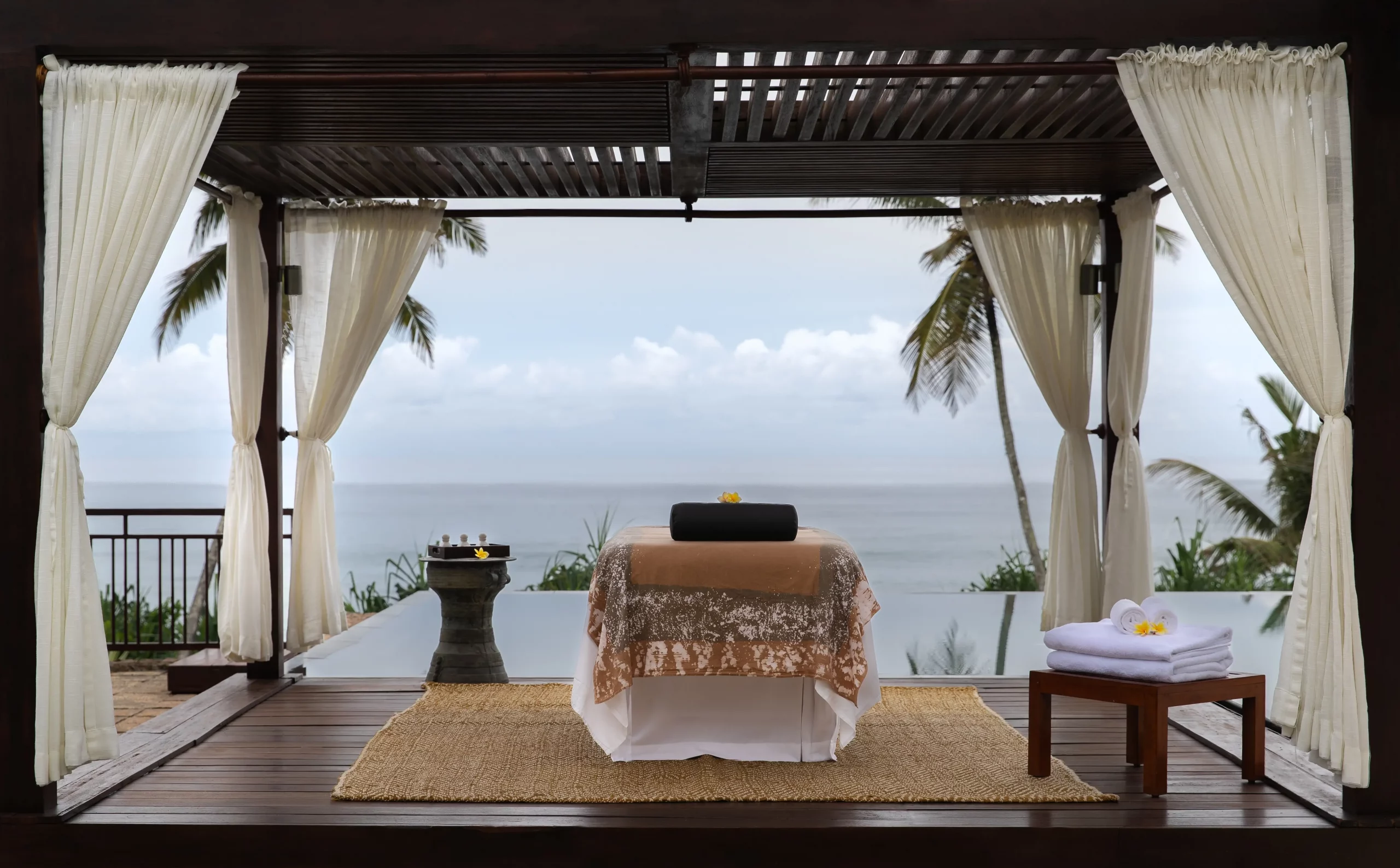 Private spa sanctuary and wellness program in Sri Lanka