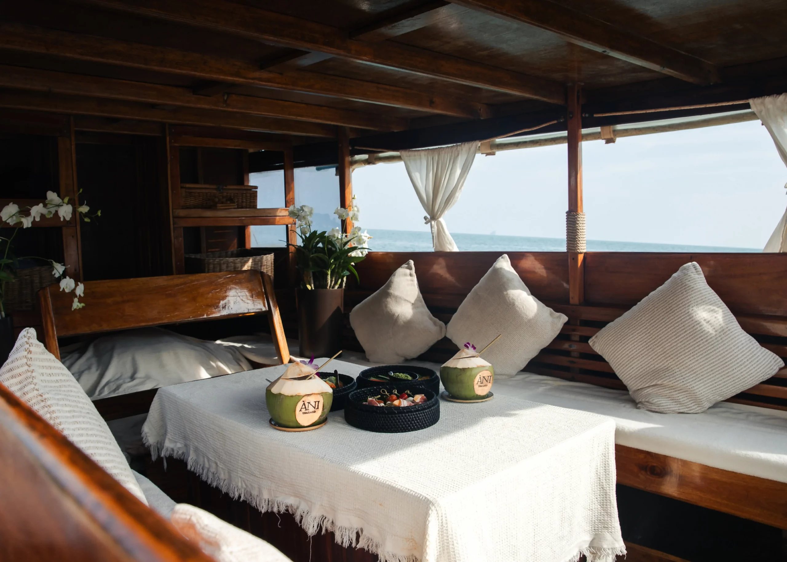 ANI Thailand luxury longtail boat tour with local tour guide