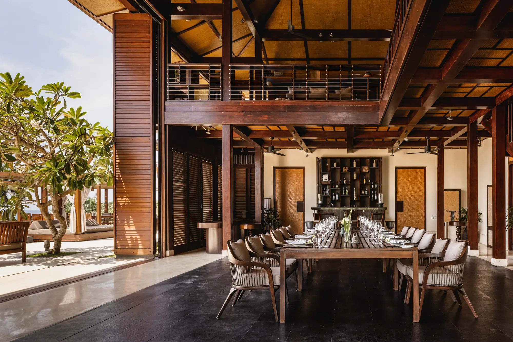 ANI Sri Lanka - Dining - Fairy Tale Canopy Dinner Dusk