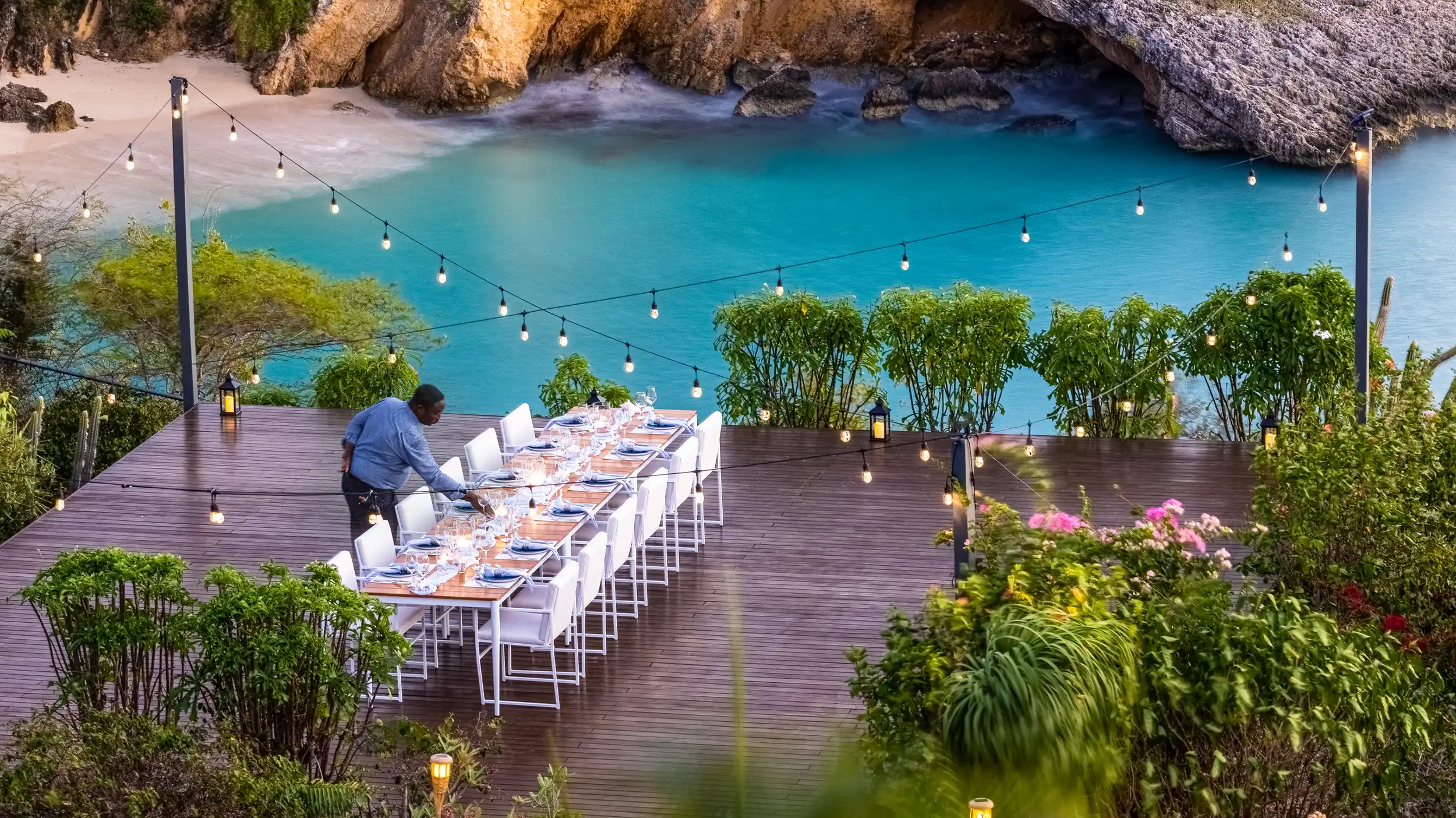ANI Anguilla - Guest Privileges - Beach BBQ Lunch Chef's Table - Chef Kumar - 3-2