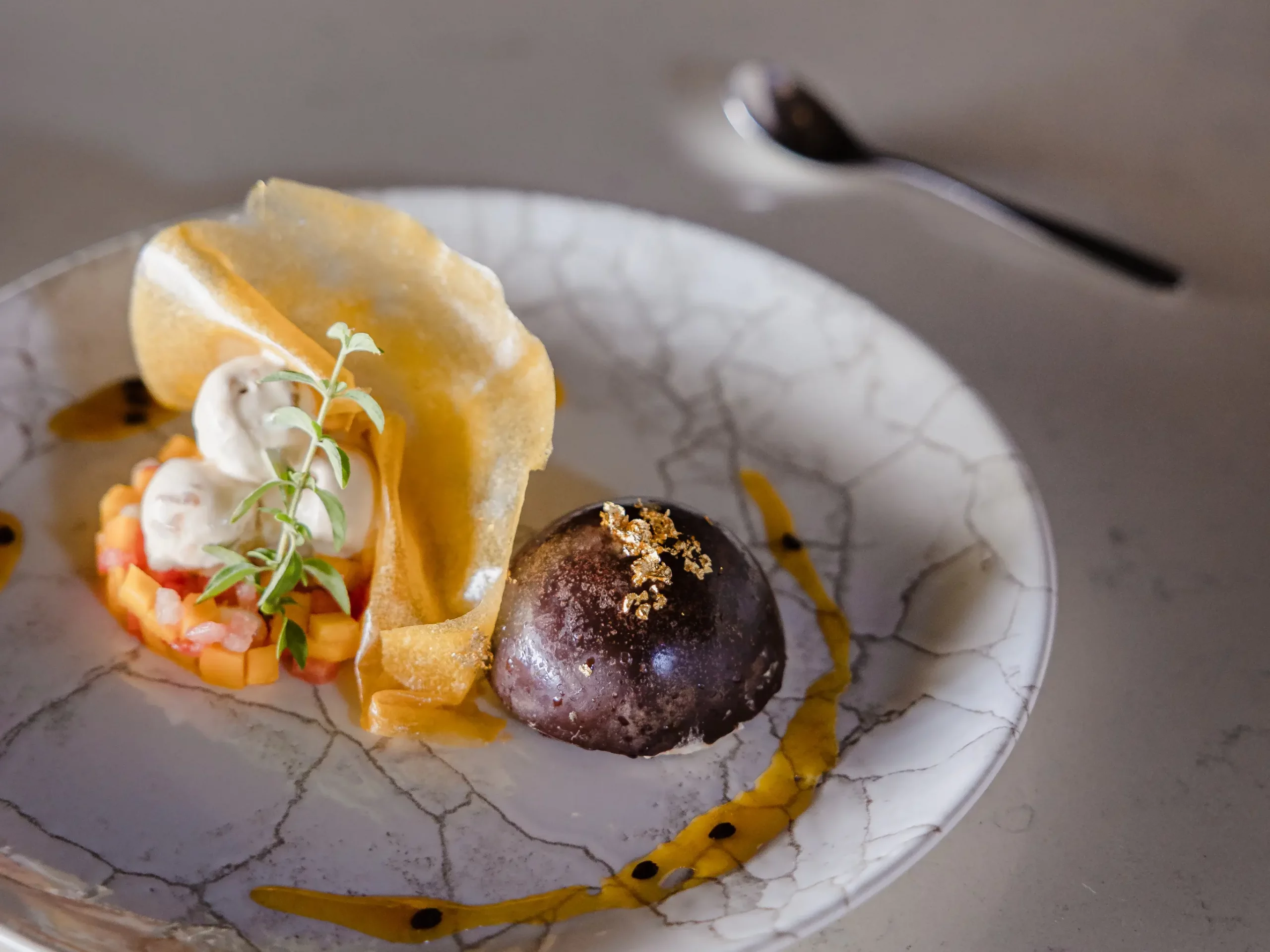 ANI Thailand - Dining - Dishes - Beef with Black ink pasta