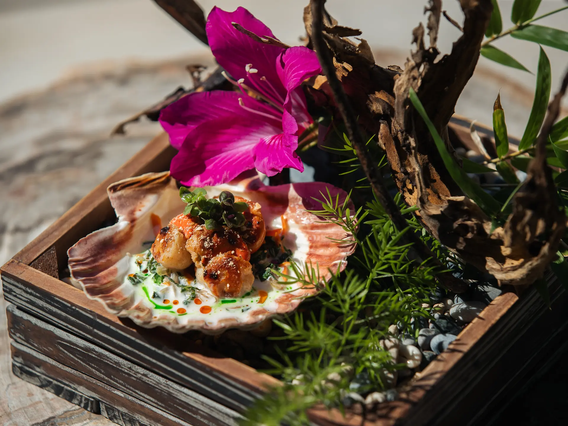 ANI Thailand - Dining - Dishes - Beef with Black ink pasta